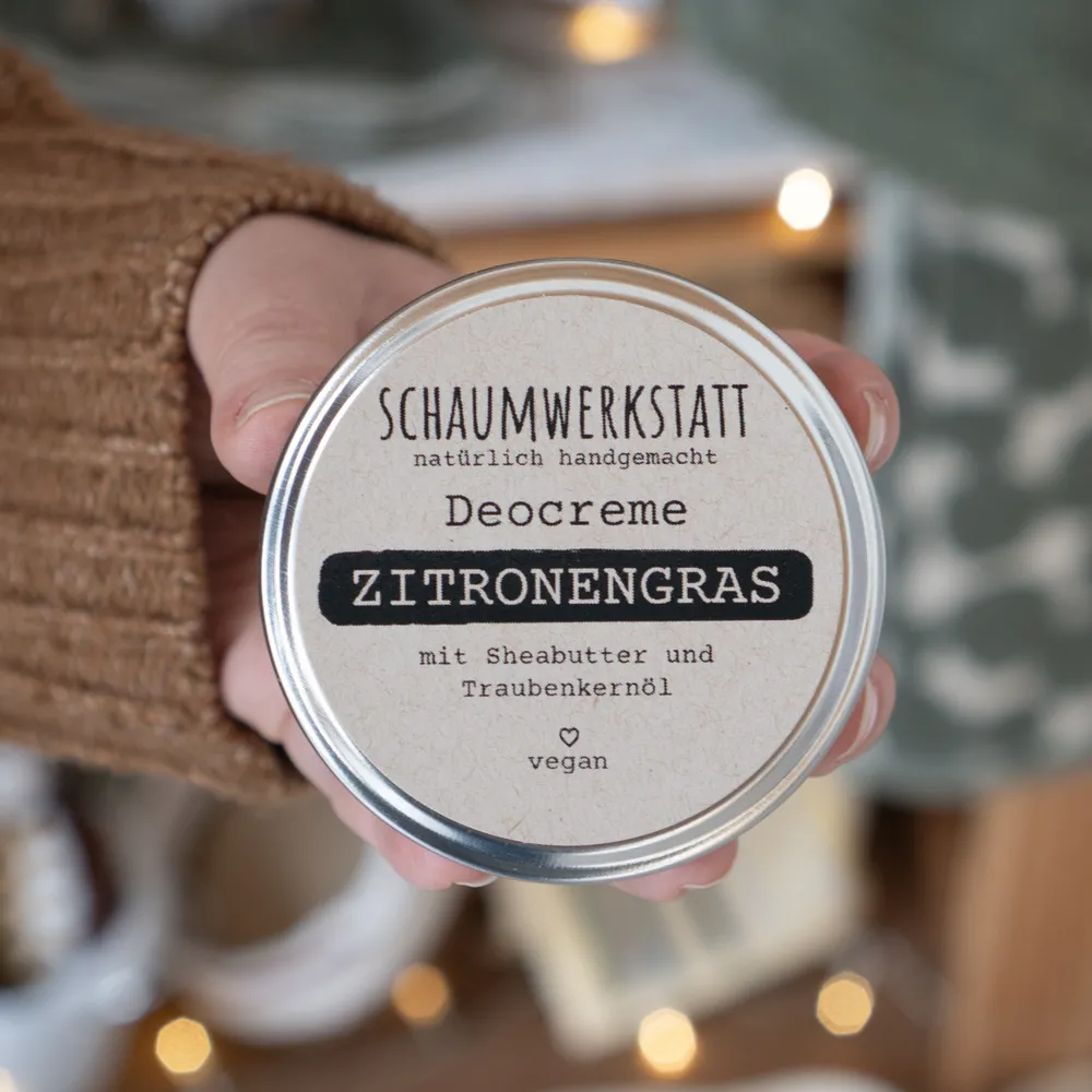 Deocreme Zitronengras (1) veganes Deo