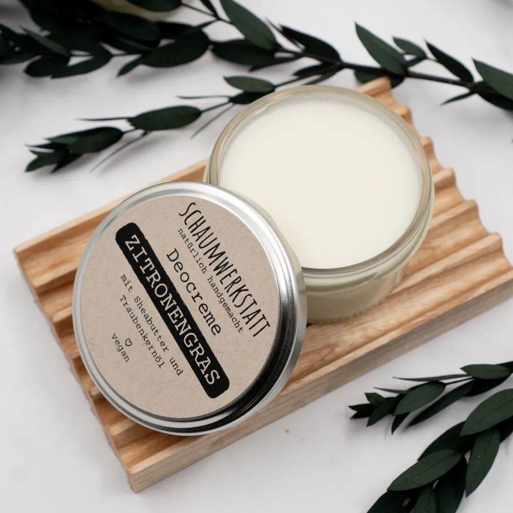 Deocreme Zitronengras (5) vegane Deocreme